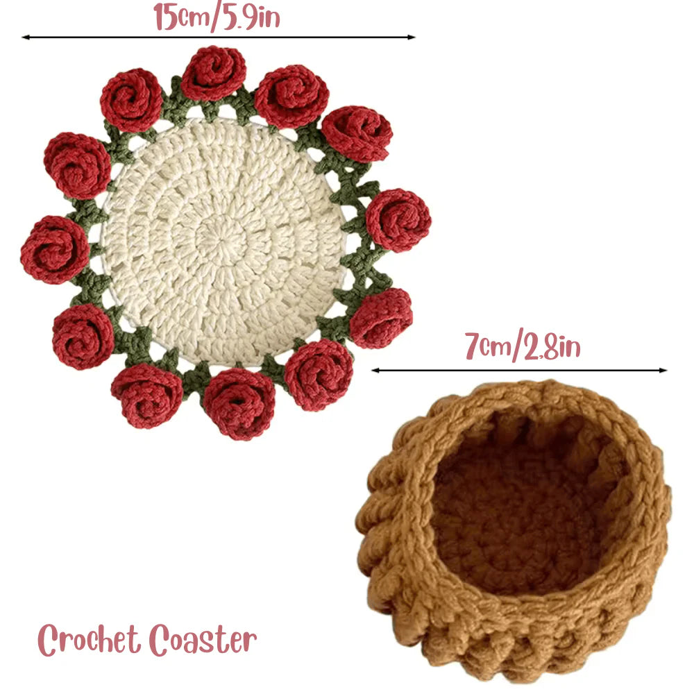 Flower Coasters