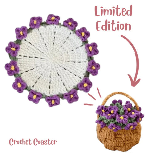 Flower Coasters